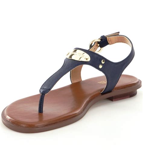 michael kors mk plate sandals|michael kors sandals size 12.